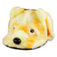 Cozy Orange Bear Fur Earflap Snapback Cap - Korvel
