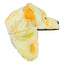 Cozy Orange Bear Fur Earflap Snapback Cap