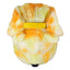 Cozy Orange Bear Fur Earflap Snapback Cap