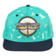 Turquoise Goose Dragonfly Snapback Cap - Korvel