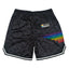 Shorts en maille noire Pyramid Danker Nuggets