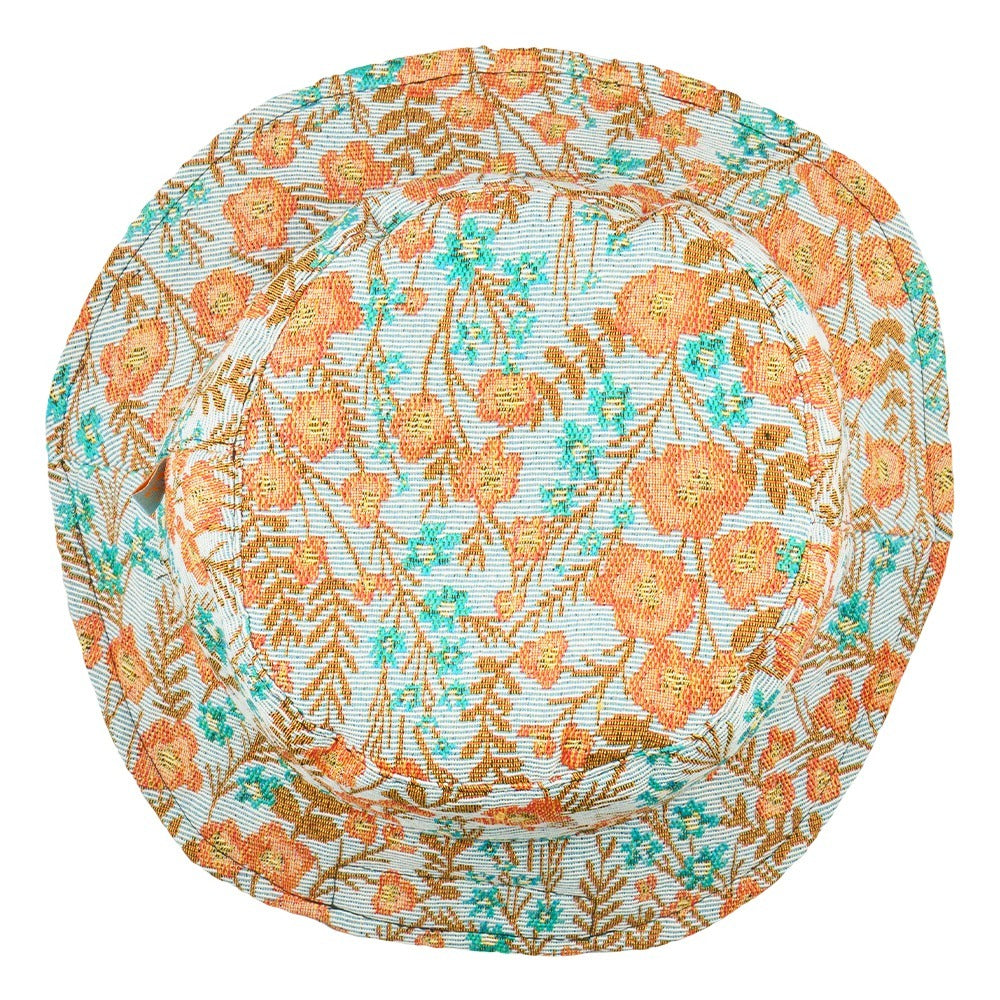 Chapeau seau réversible floral de la collection Bear