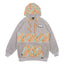 Sudadera con capucha alta de sherpa floral con oso desmontable
