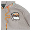 Sudadera con capucha alta de sherpa floral con oso desmontable