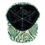 Gorra Ajustada de Piel de Oso Verde Desmontable