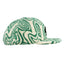 Gorra Ajustada de Piel de Oso Verde Desmontable