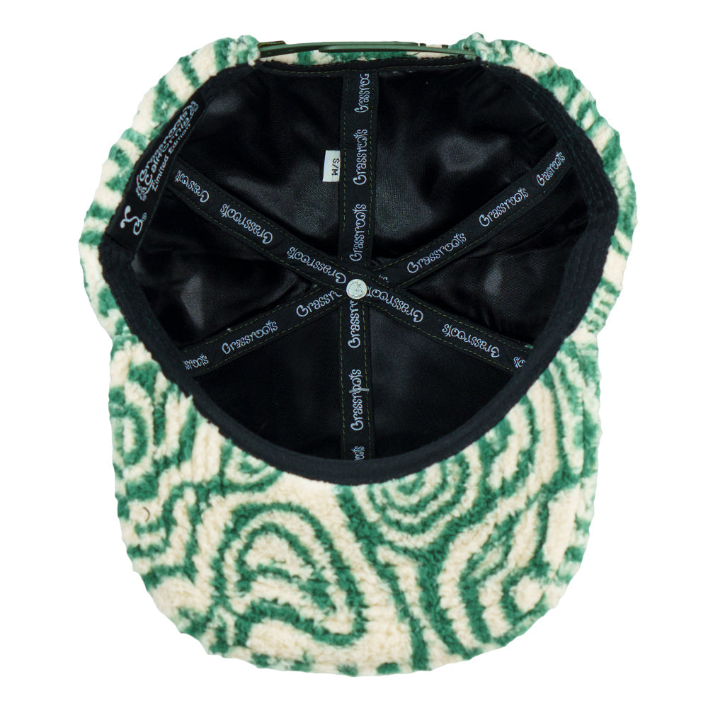 Customizable Green Fur Bear Snapback Cap - Korvel