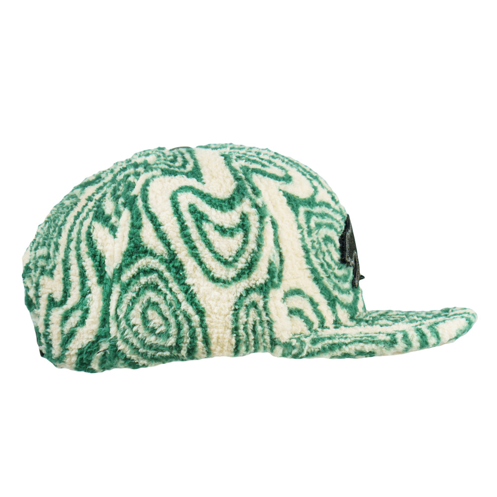 Customizable Green Fur Bear Snapback Cap - Korvel