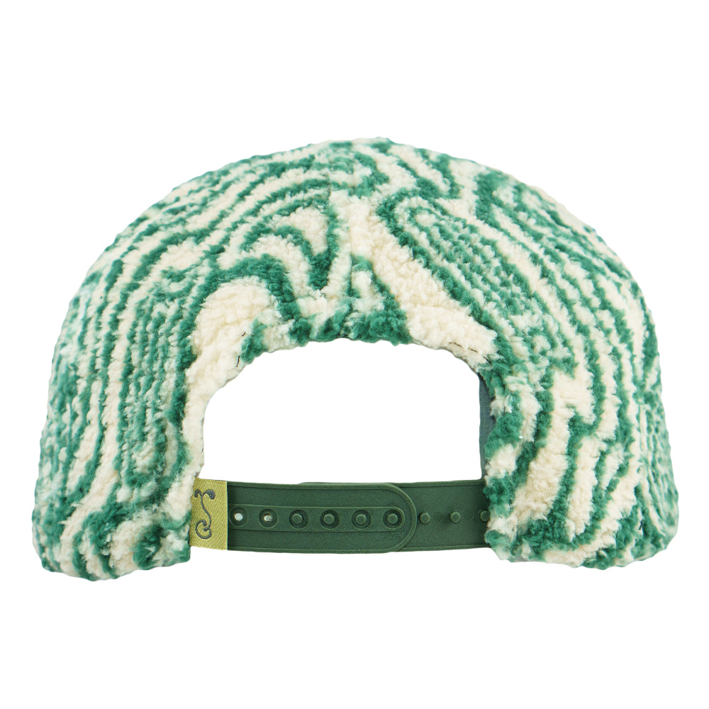 Customizable Green Fur Bear Snapback Cap - Korvel