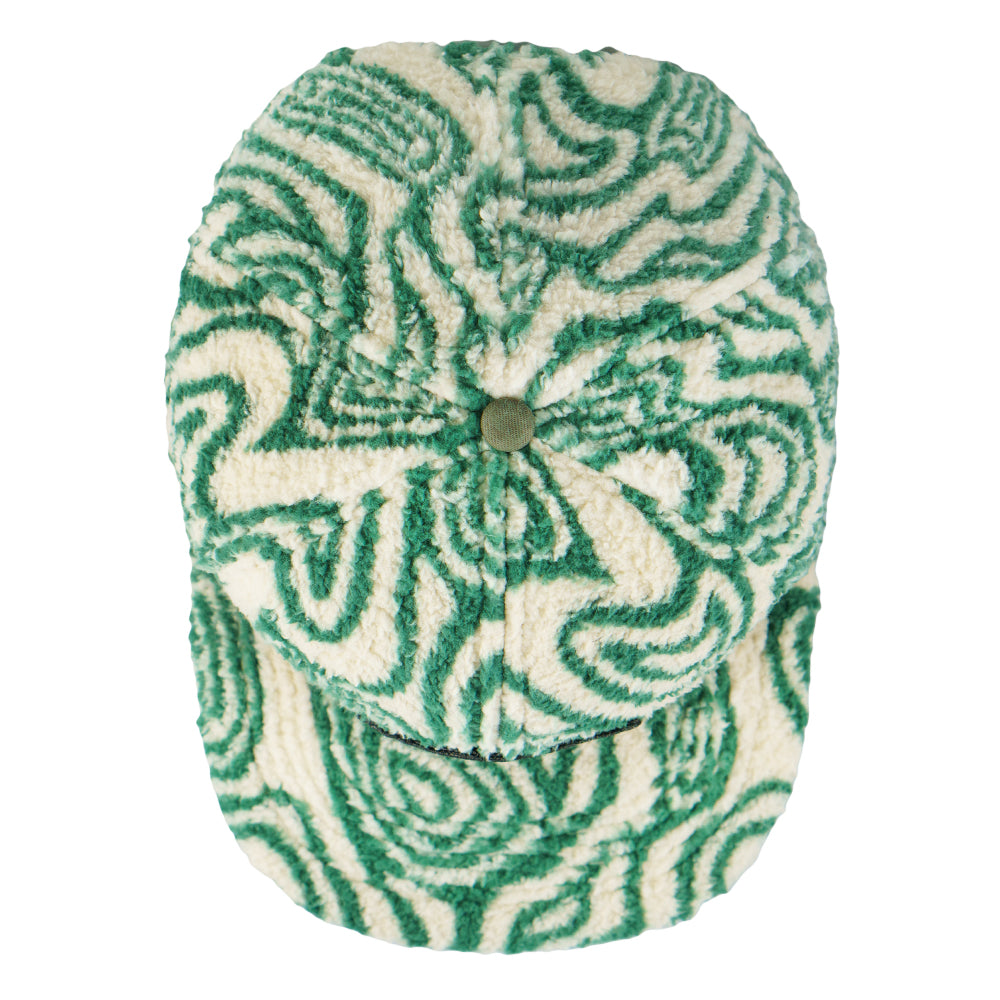 Customizable Green Fur Bear Snapback Cap - Korvel