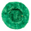 Bear Collection Green Fur Reversible Bucket Hat