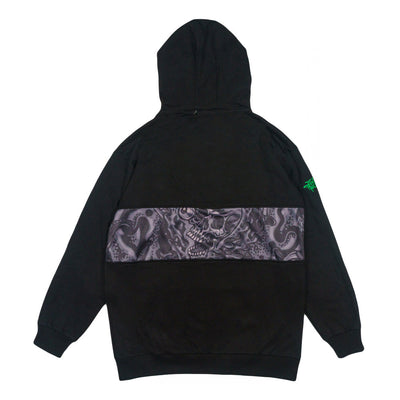 Sudadera con capucha negra alta Jimbo Phillips Never Summer
