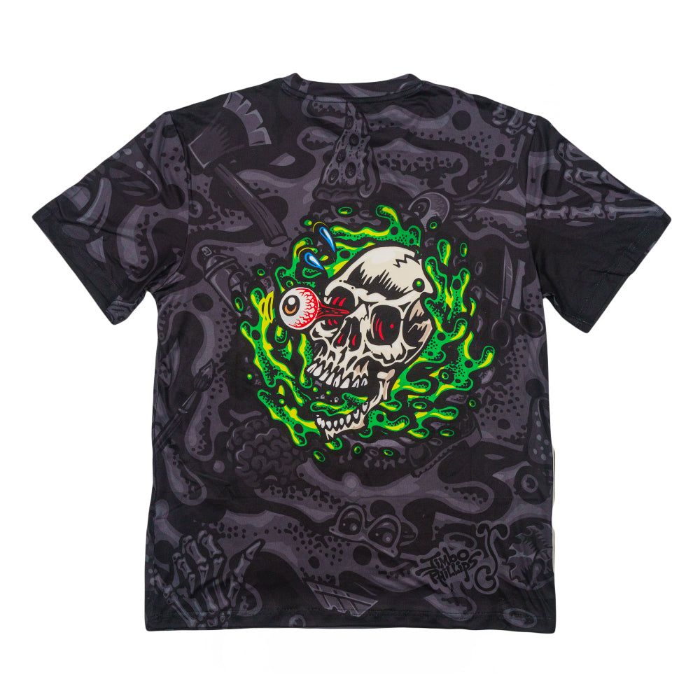 Camiseta Gris Jimbo Phillips Never Summer