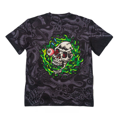 Camiseta Gris Jimbo Phillips Never Summer