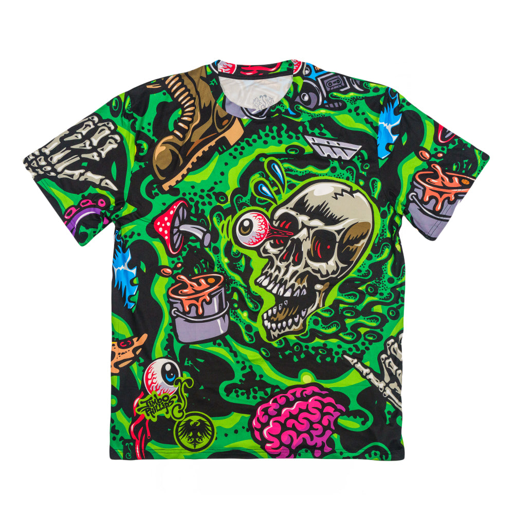 Jimbo Phillips Never Summer Green T-Shirt
