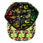 Peter Tosh Leaf Print Snapback Cap