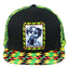 Peter Tosh Leaf Print Snapback Cap
