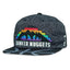 Gorra Snapback Negra Sin Estructura Danker Nuggets Pyramid
