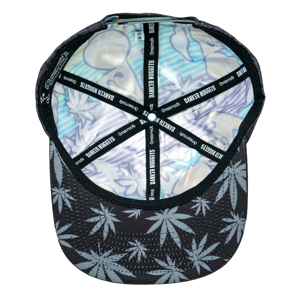 Gorra Snapback Negra Sin Estructura Danker Nuggets Pyramid