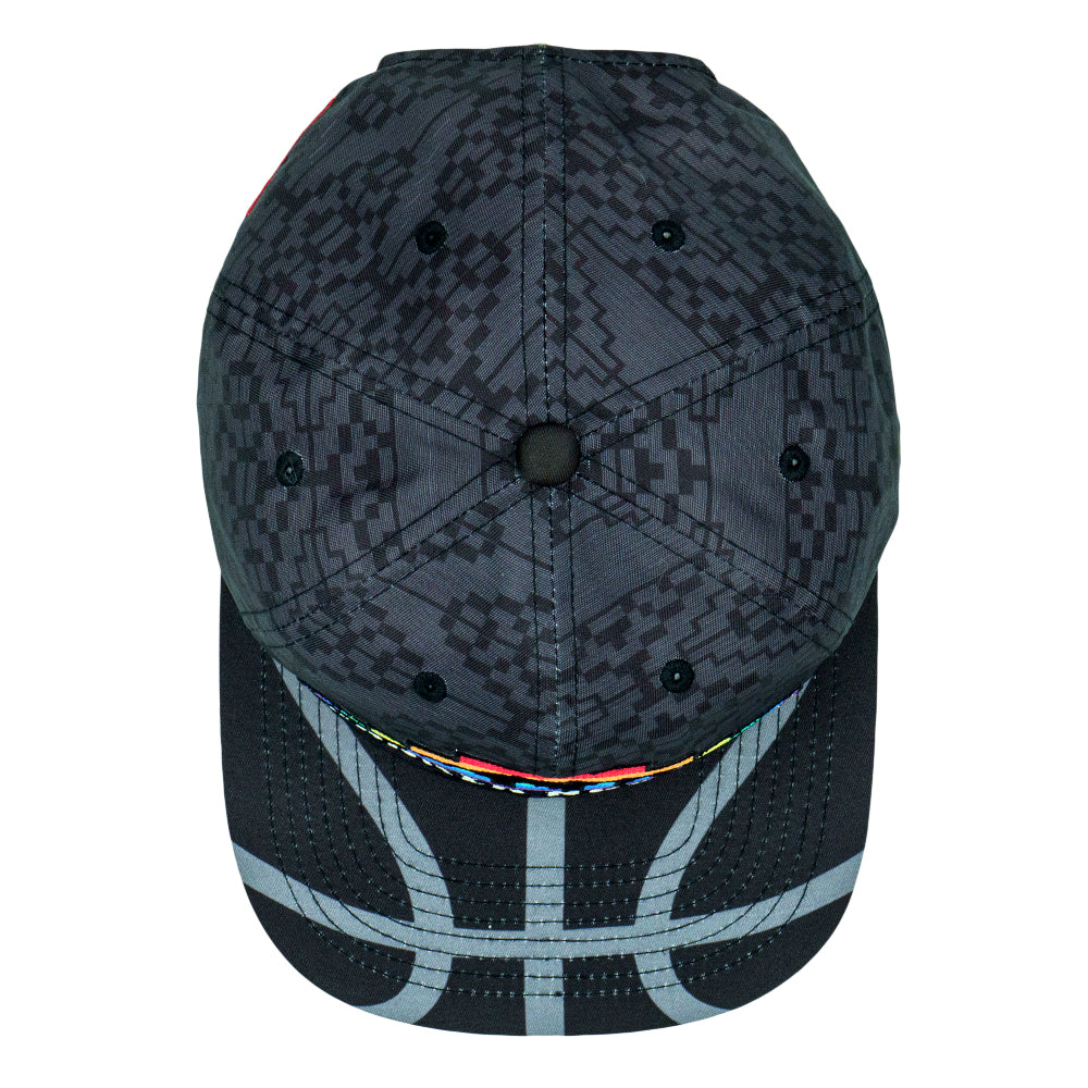 Gorra Snapback Negra Sin Estructura Danker Nuggets Pyramid