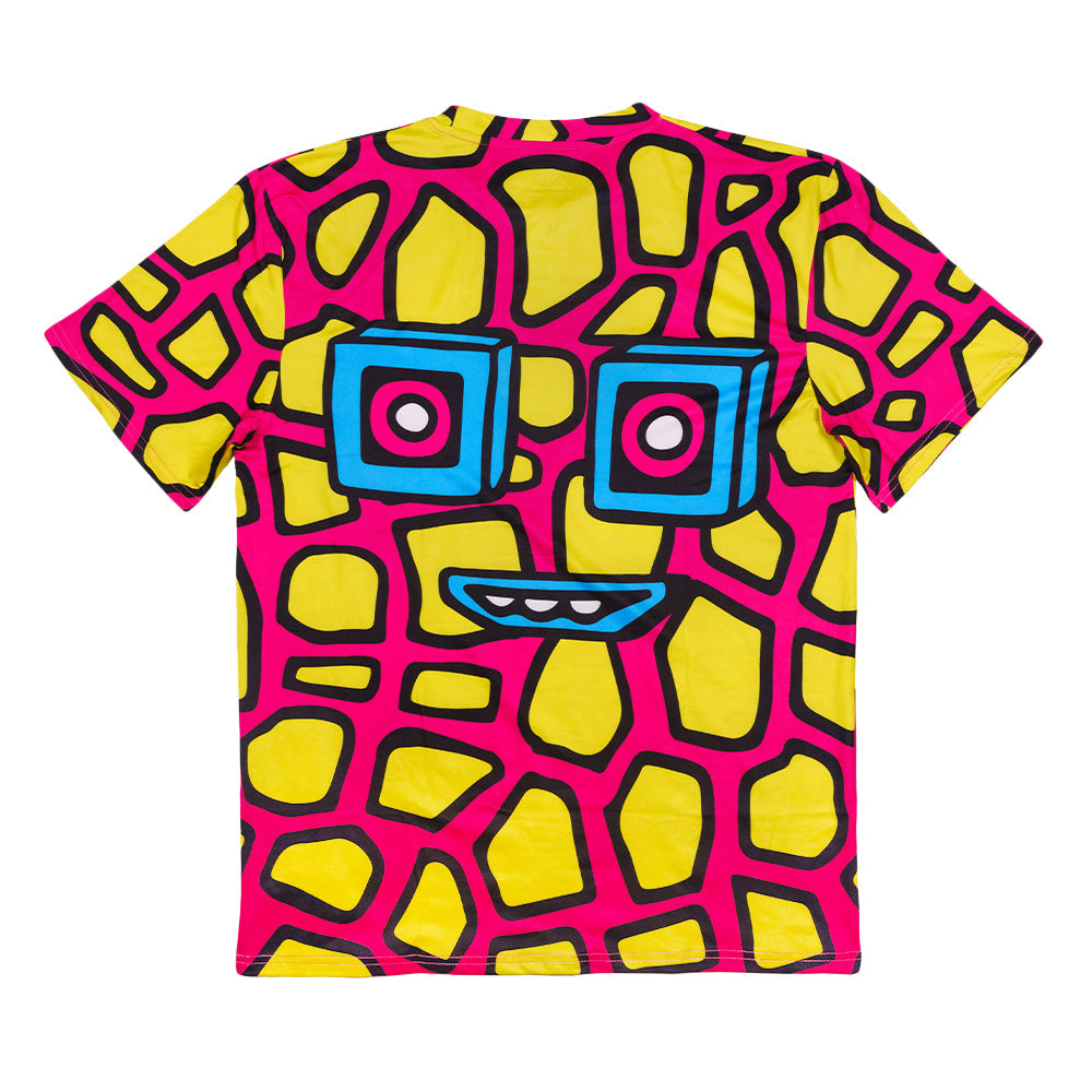 Killer Acid Mushroom Yellow T Shirt - Korvel