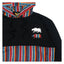 Sudadera con capucha alta negra Taos Bear desmontable