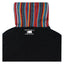 Sudadera con capucha alta negra Taos Bear desmontable