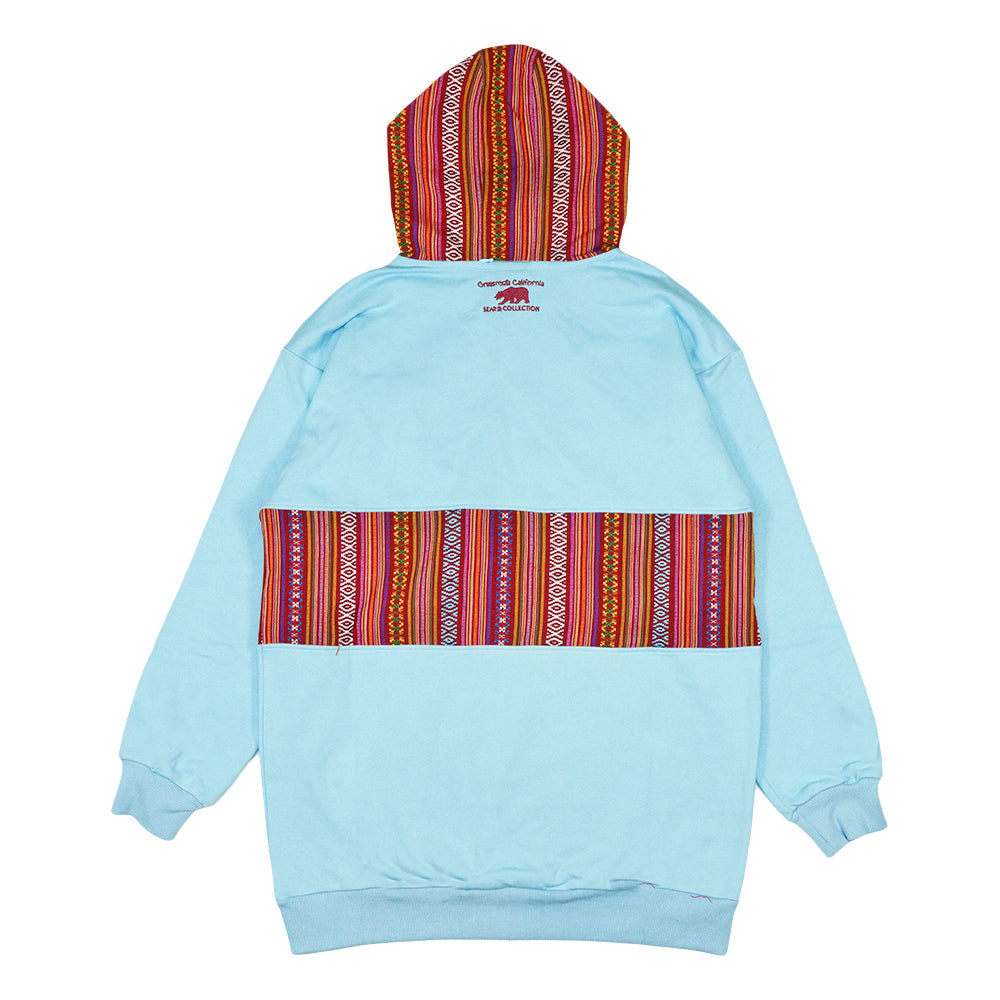 Sudadera con capucha alta Removable Bear Phoenix Blue