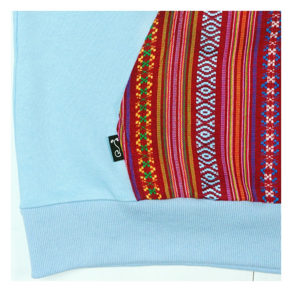 Sudadera con capucha alta Removable Bear Phoenix Blue