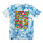 Killer Acid Mushroom Blue Tie Dye T Shirt - Korvel