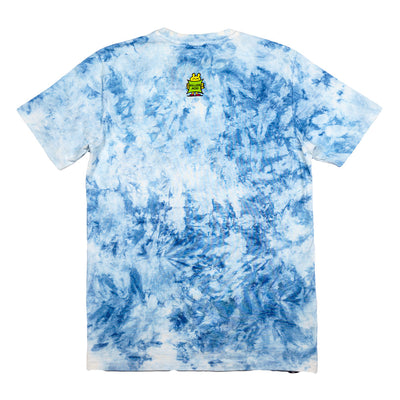 Killer Acid Mushroom Blue Tie Dye T Shirt - Korvel