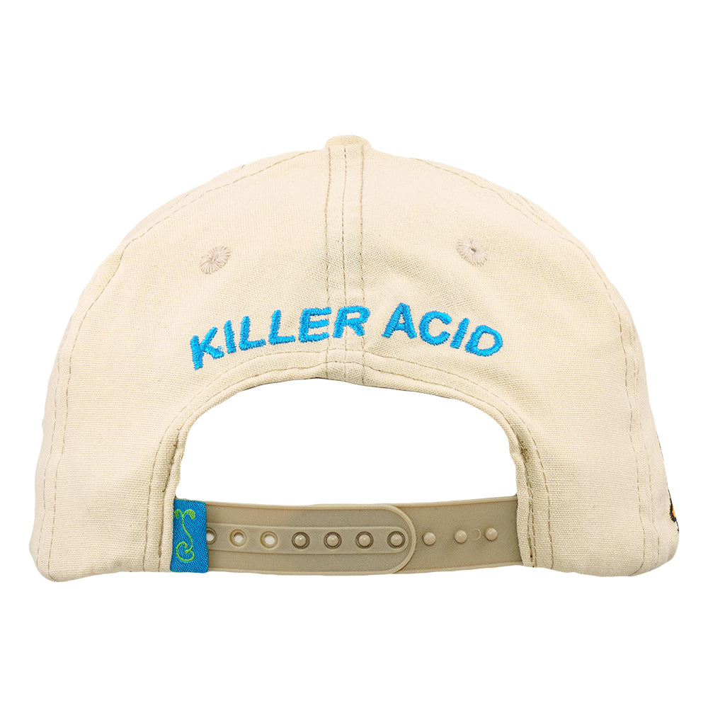 Killer Acid Mushroom Tan Snapback Cap - Korvel