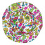 Killer Acid Mushroom Friends Reversible Bucket Hat