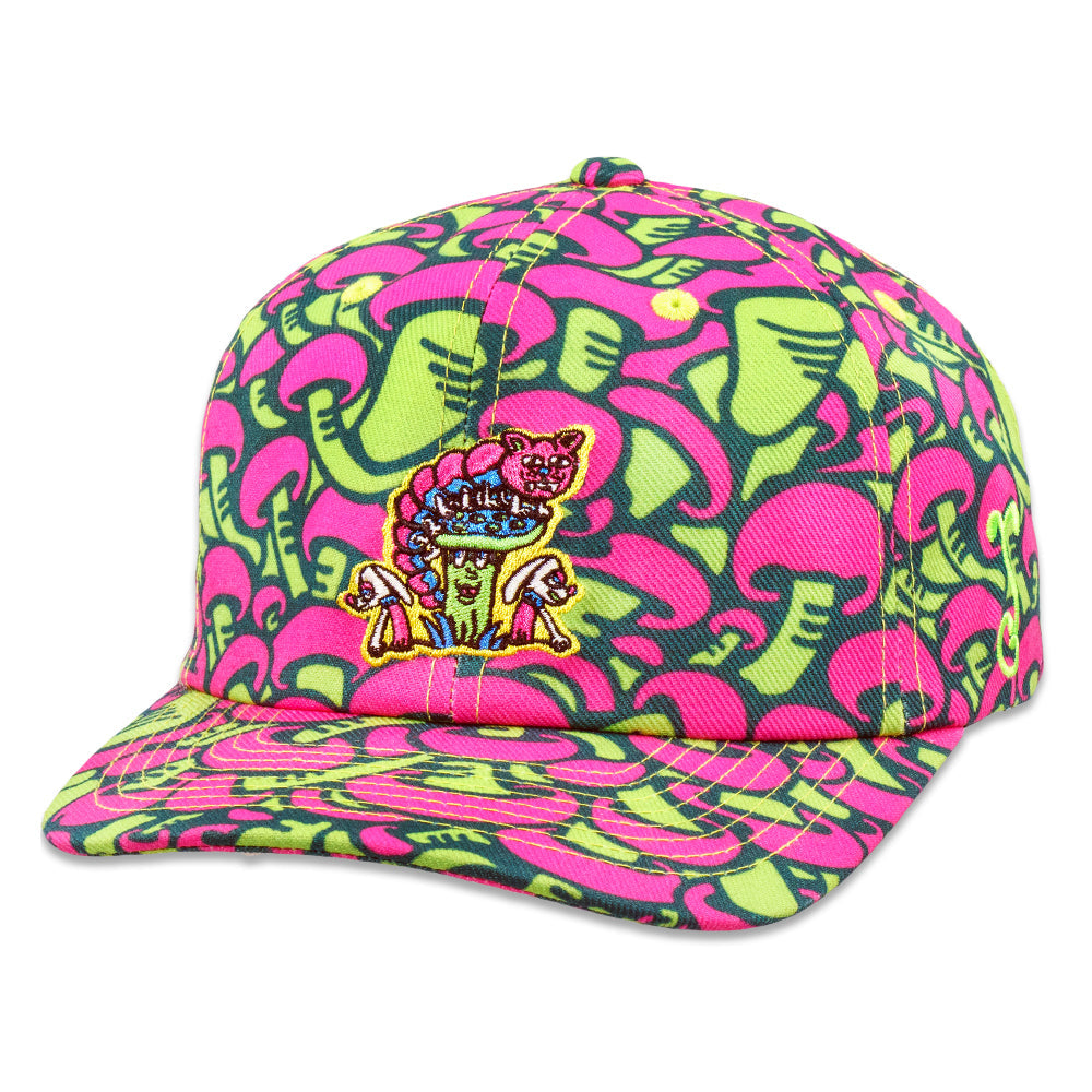 Casquette Pink Dad Killer Acid Mushroom