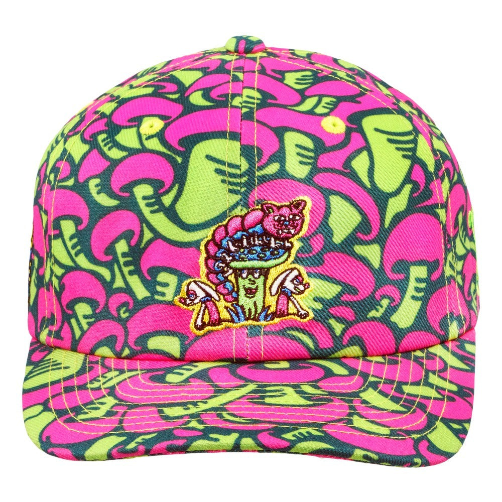 Casquette Pink Dad Killer Acid Mushroom