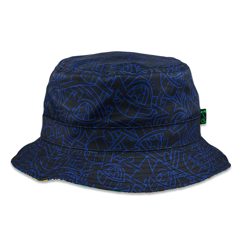 Chapeau seau réversible El Pez Smile