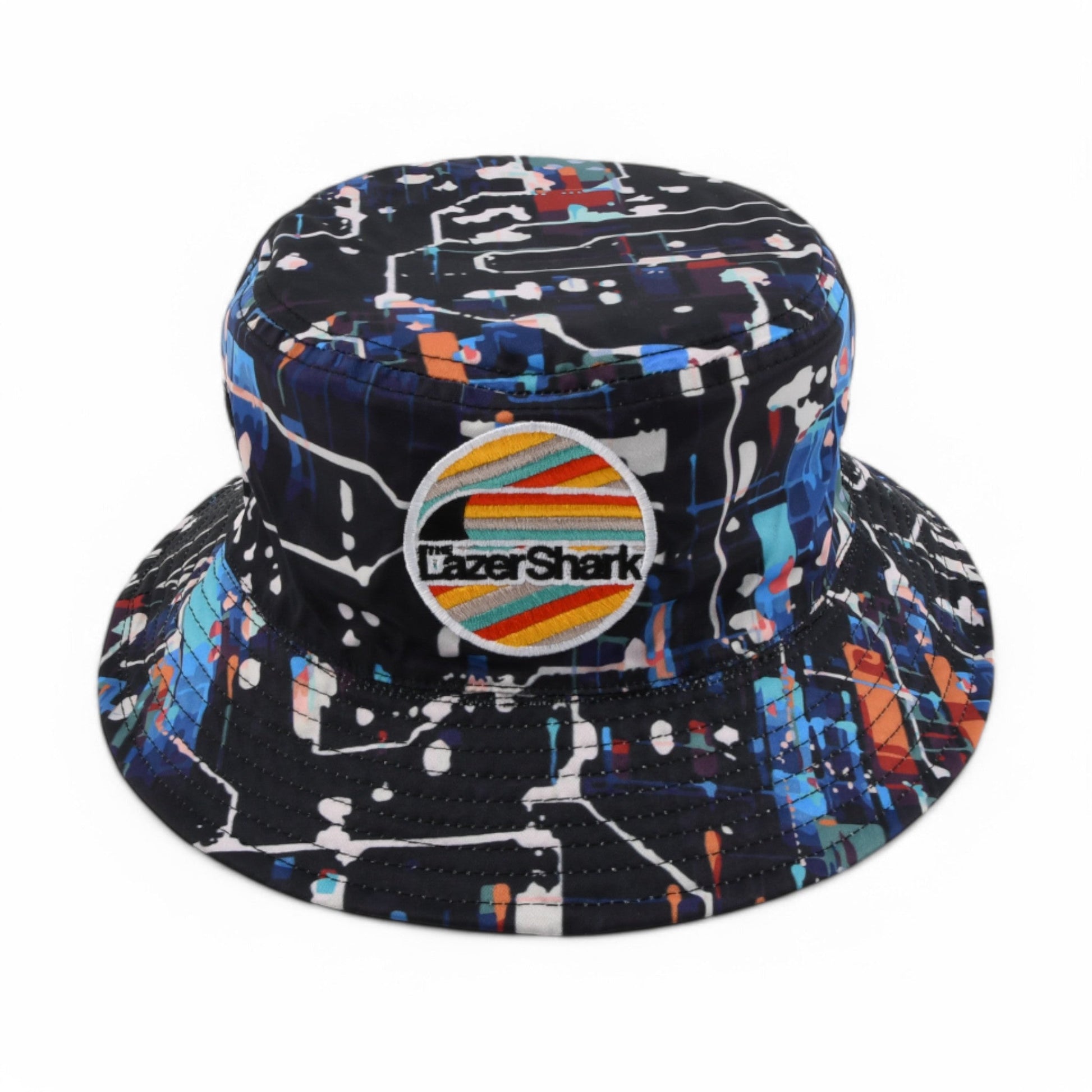 Lazer Shark Circuit Reversible Bucket Hat - Limited Edition - Korvel