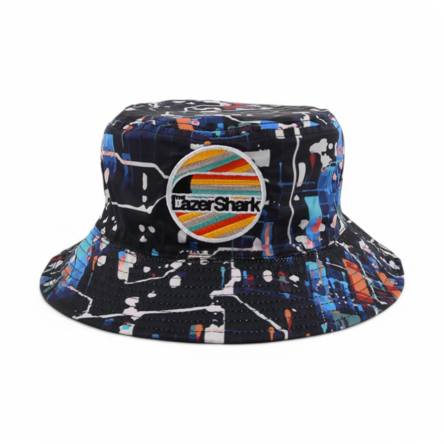 Lazer Shark Circuit Reversible Bucket Hat - Limited Edition - Korvel