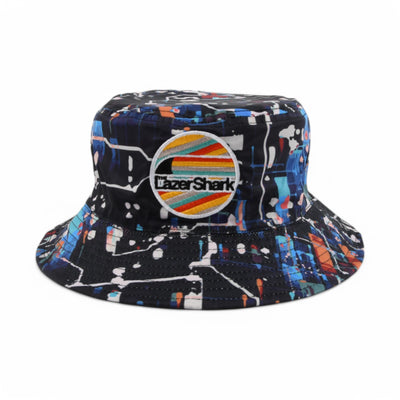 Lazer Shark Circuit Reversible Bucket Hat - Limited Edition - Korvel