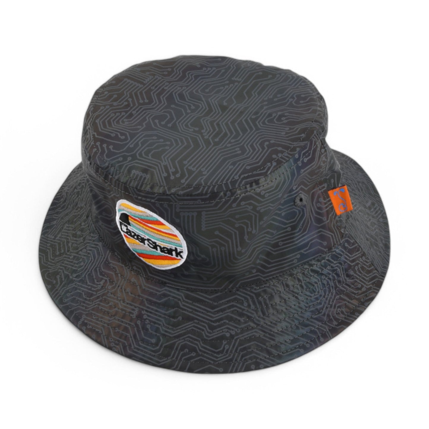 Lazer Shark Circuit Reversible Bucket Hat - Limited Edition - Korvel