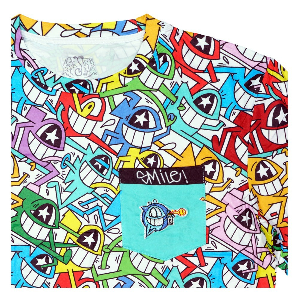 El Pez Smile Pocket T-Shirt