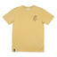 Camiseta Tan con Dibujo de Gato de Jerry Garcia