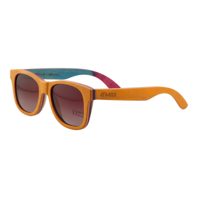 Lunettes de soleil dorées TMBR The Traveler