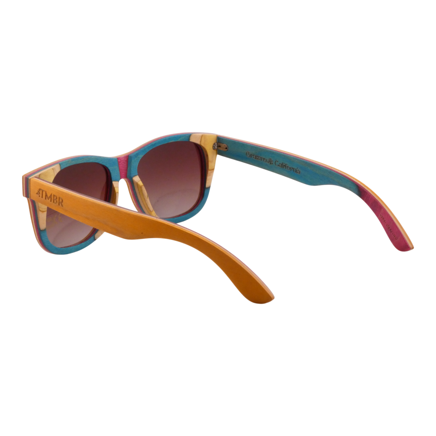 TMBR Las Gafas de Sol Doradas Traveler