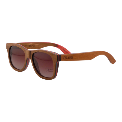 Lunettes de soleil naturelles TMBR The Traveler