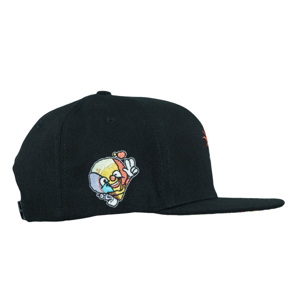 Gorra Snapback Negra Pineapple Bomb de Greg Lutzka
