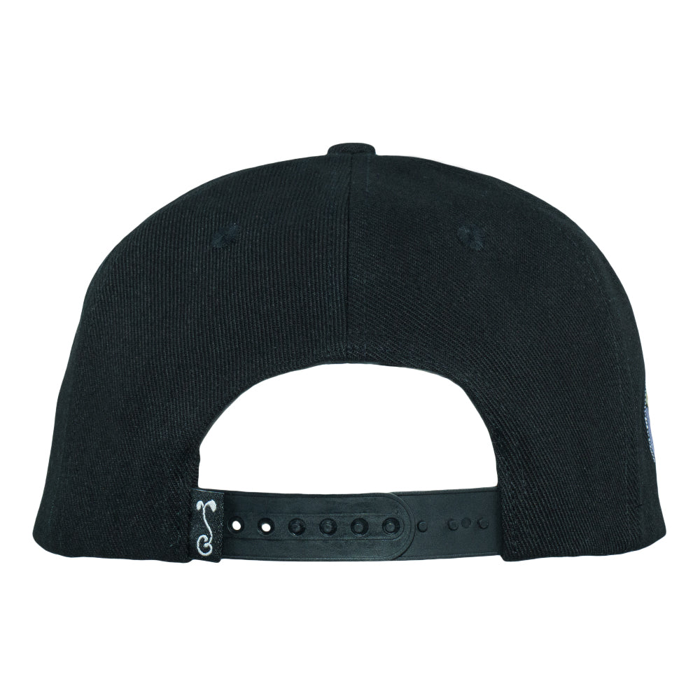 Gorra Snapback Negra Pineapple Bomb de Greg Lutzka
