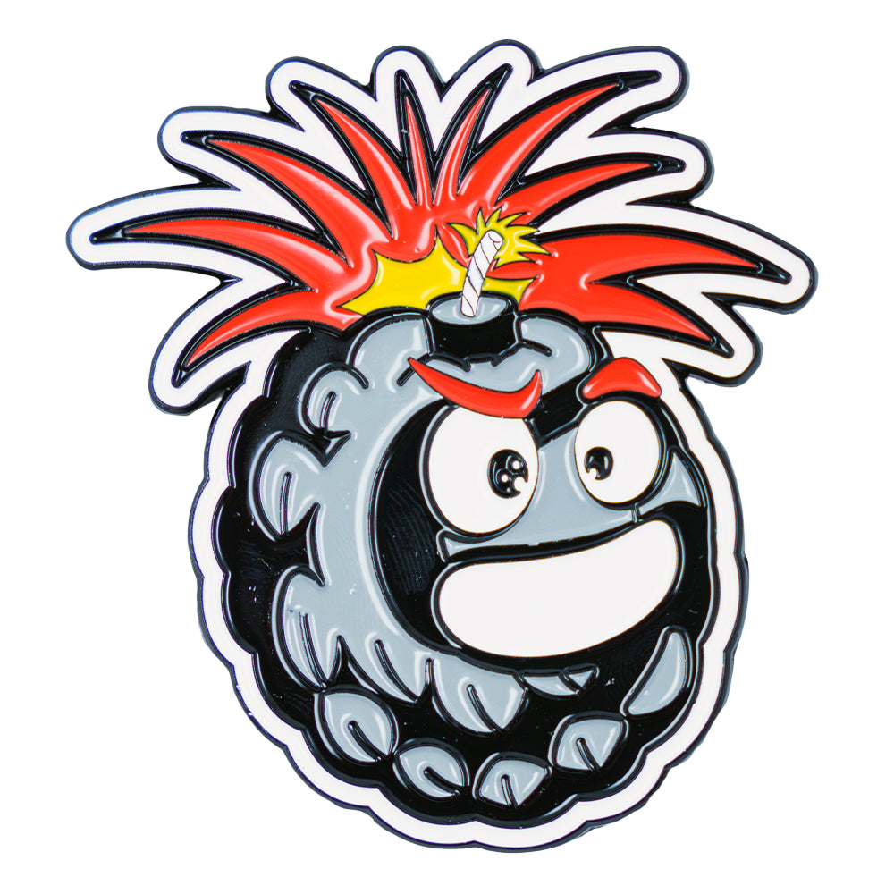 Pin de esmalte Pineapple Bomb de Greg Lutzka