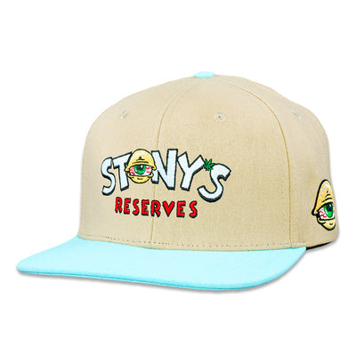 Stonys Reserves Biege Snapback Hat - Korvel