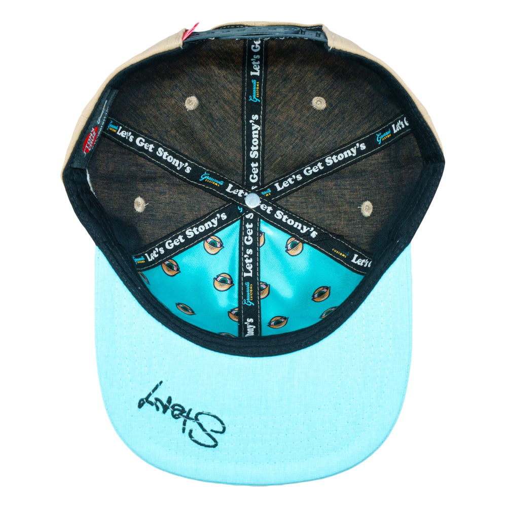 Stonys Reserves Biege Snapback Hat - Korvel